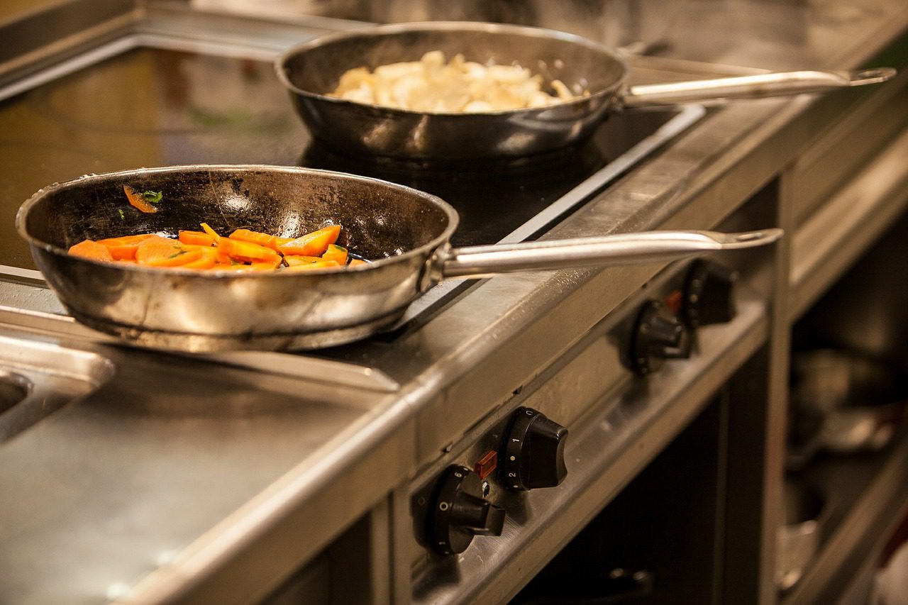 Commercial Kitchen Cleaning - Cookware