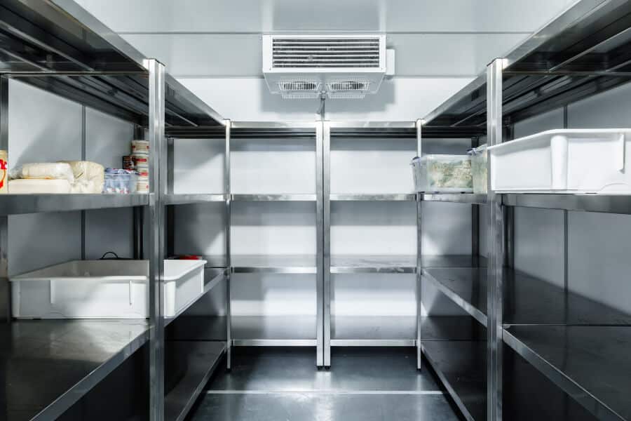 Cleaning a Commercial Refrigerator