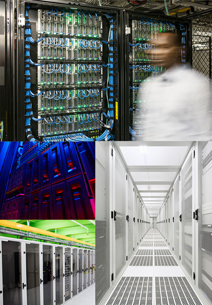 Data Centers collage