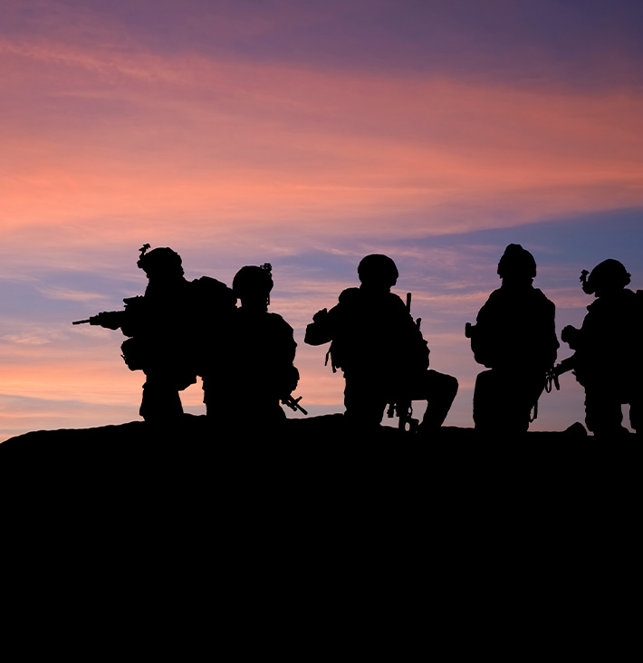Soldiers at war