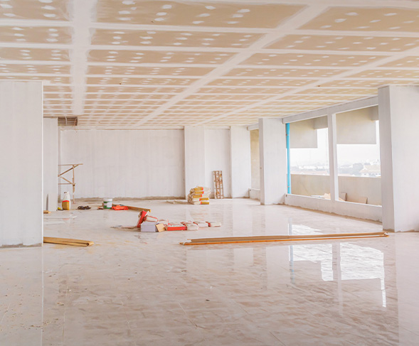 Interior of building