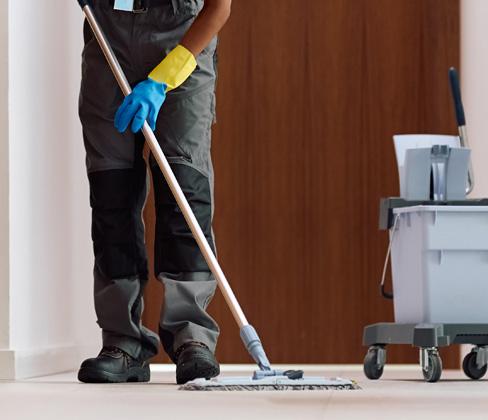 Kitchen storage cleaning